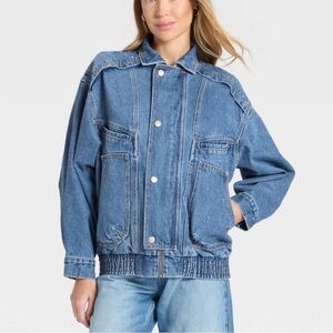 Universal Thread Bomber Denim Jacket